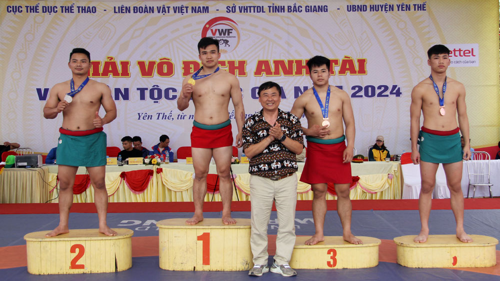 doan bac giang xep nhi toan doan tai giai vo dich anh tai vat dan toc quoc gia 2024 hinh 2